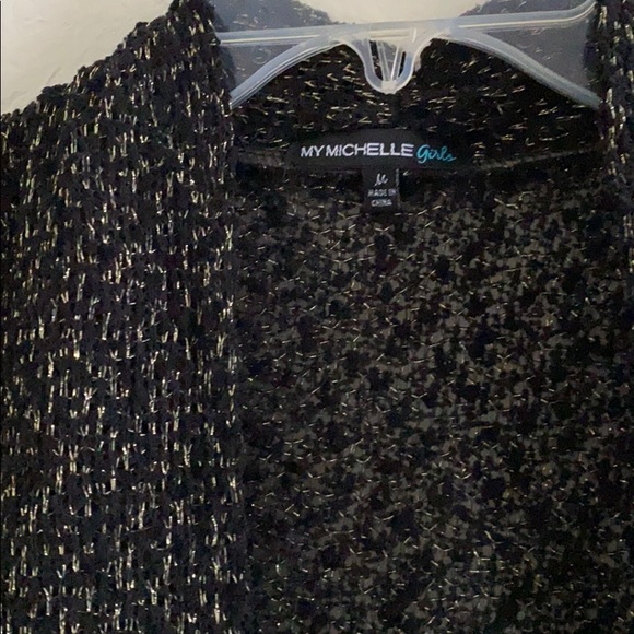 KNIT COVERUP BOLERO CROPPED CARDIGAN - Picture 3 of 4